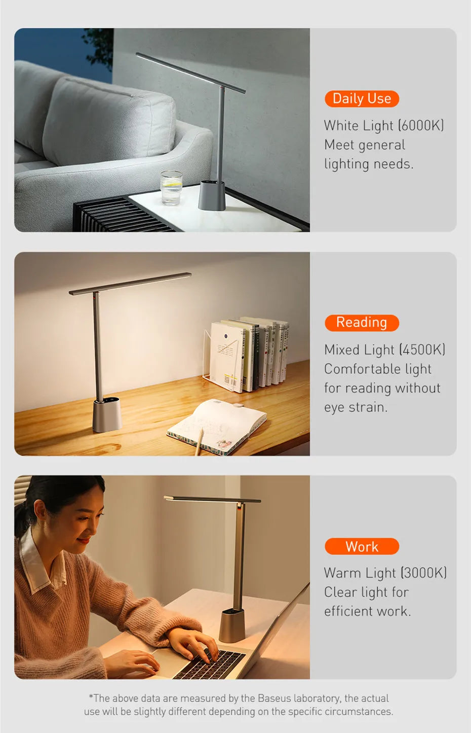 Baseus LED Desk Lamp Foldable