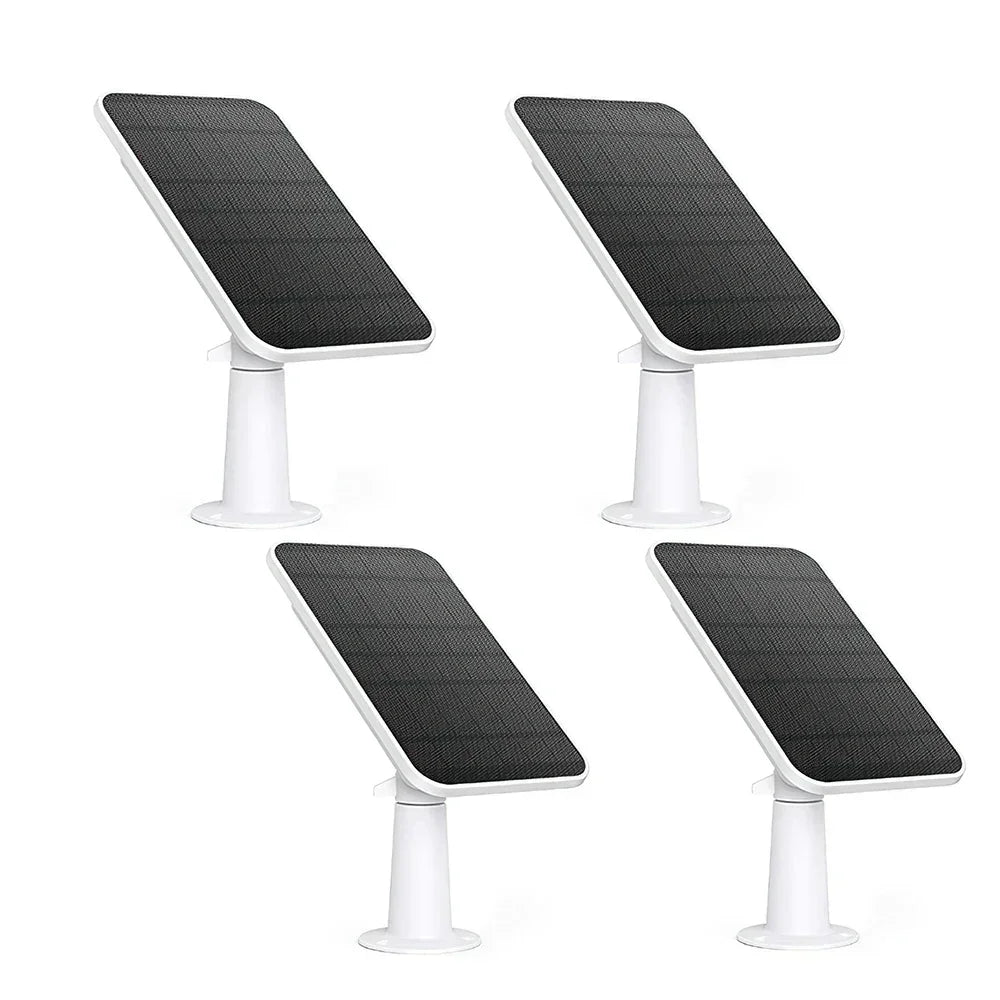 4W Solar Panels for Eufy Eufycam 2/2 Pro/2C/2C Pro/E Wall Mount with 9.8ft Power Cable