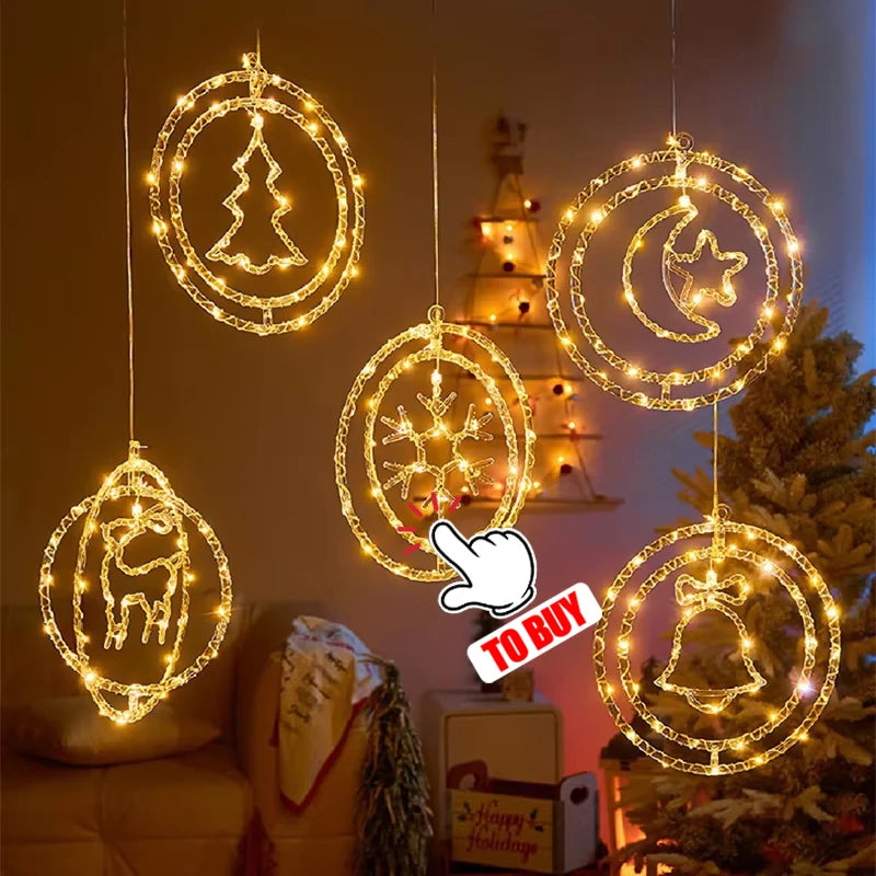 Fairy Lights String Button Battery Light Home