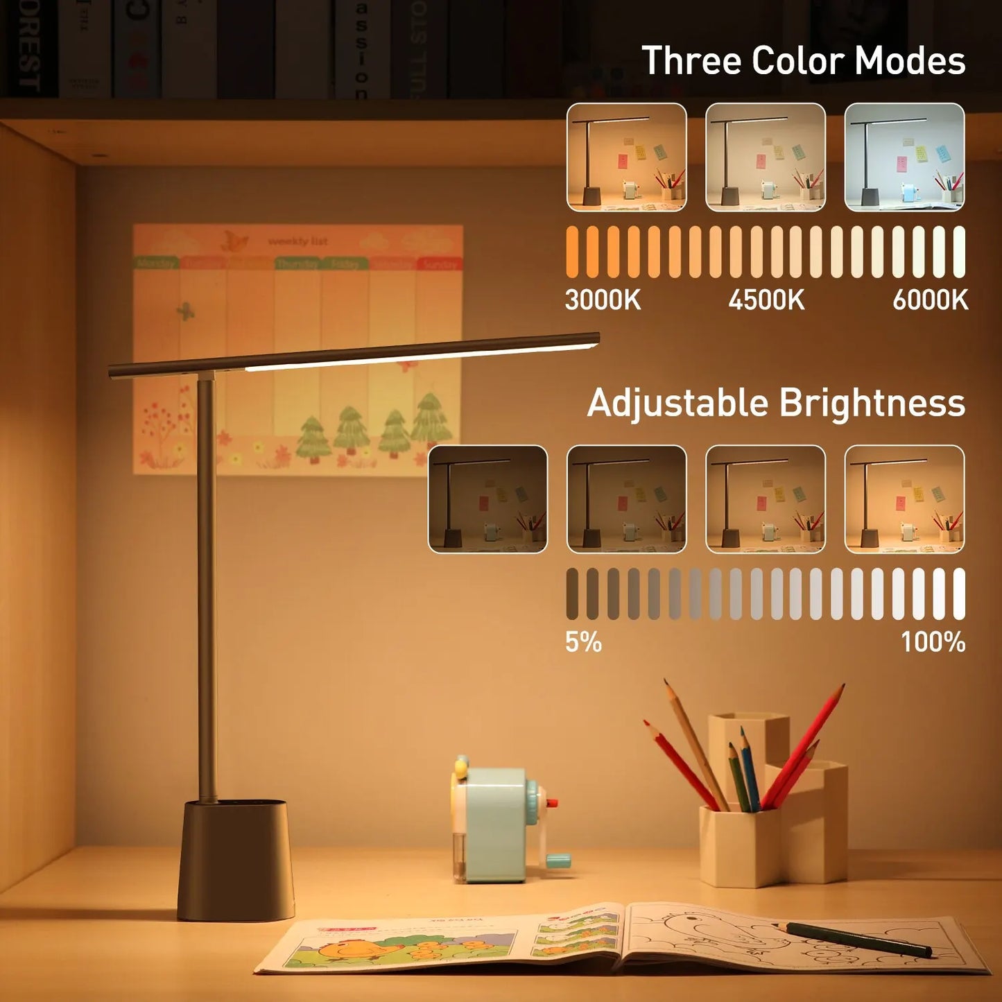 Baseus LED Desk Lamp Foldable