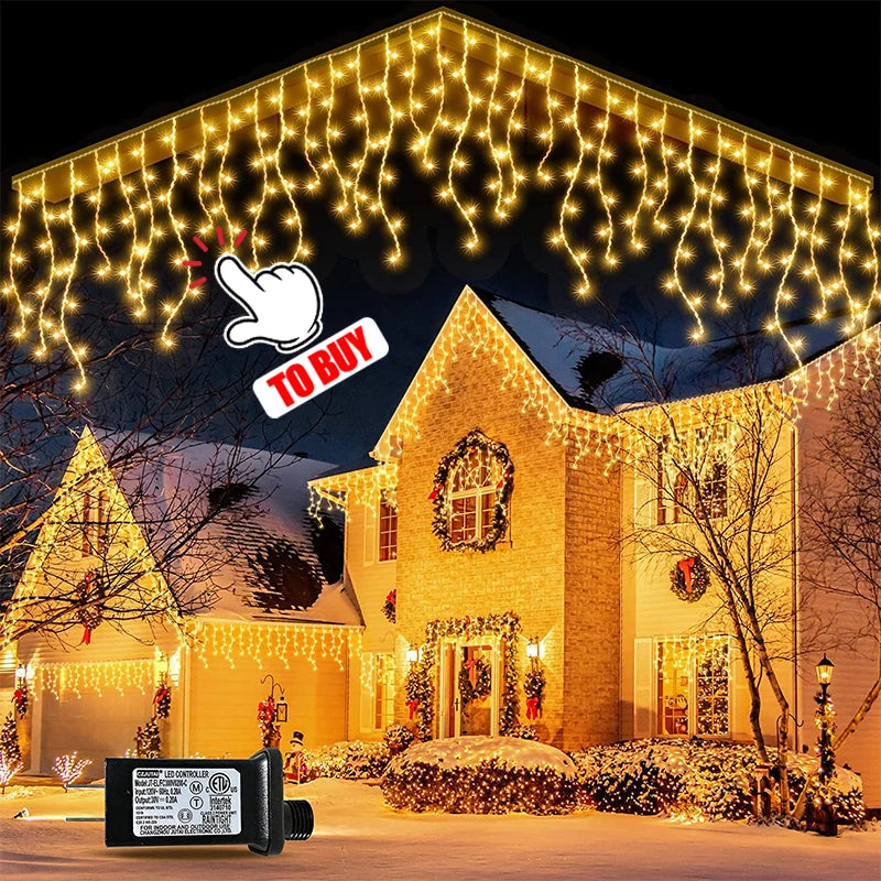 Fairy Lights String Button Battery Light Home